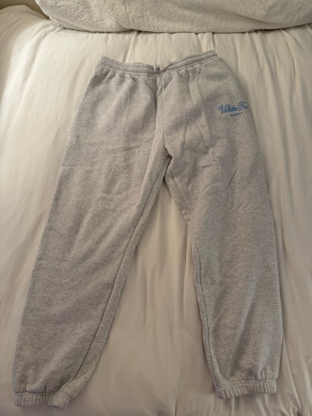 White Fox sweatpants